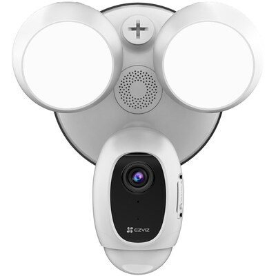 Ezviz LC1C 1080p Outdoor Wi-Fi Floodlight Camera with Night Vision, White