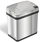 iTouchless Stainless Steel Bathroom Sensor Trash Can with AbsorbX Odor Control System and Fragrance,
