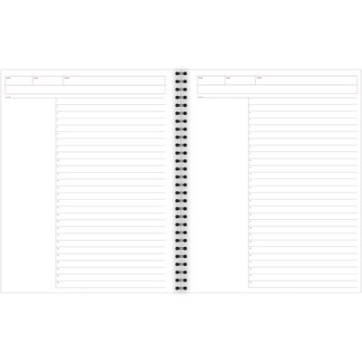 Cambridge 1-Subject Professional Notebooks, 8.5" x 11", Wide Ruled, 80 Sheets, Black (06064)