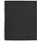 Cambridge 1-Subject Professional Notebooks, 8.5 x 11, Wide Ruled, 80 Sheets, Black (06064)