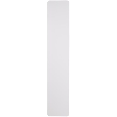 Flash Furniture Folding Table, 96" x 18", White (DAD-YCZ-244-2-GW-GG)