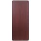 Flash Furniture Frankie Folding Table, 72" x 30", Mahogany (YT3072MELWAL)