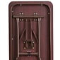 Flash Furniture Frankie Folding Table, 60" x 18", Mahogany (YT1860MELWAL)