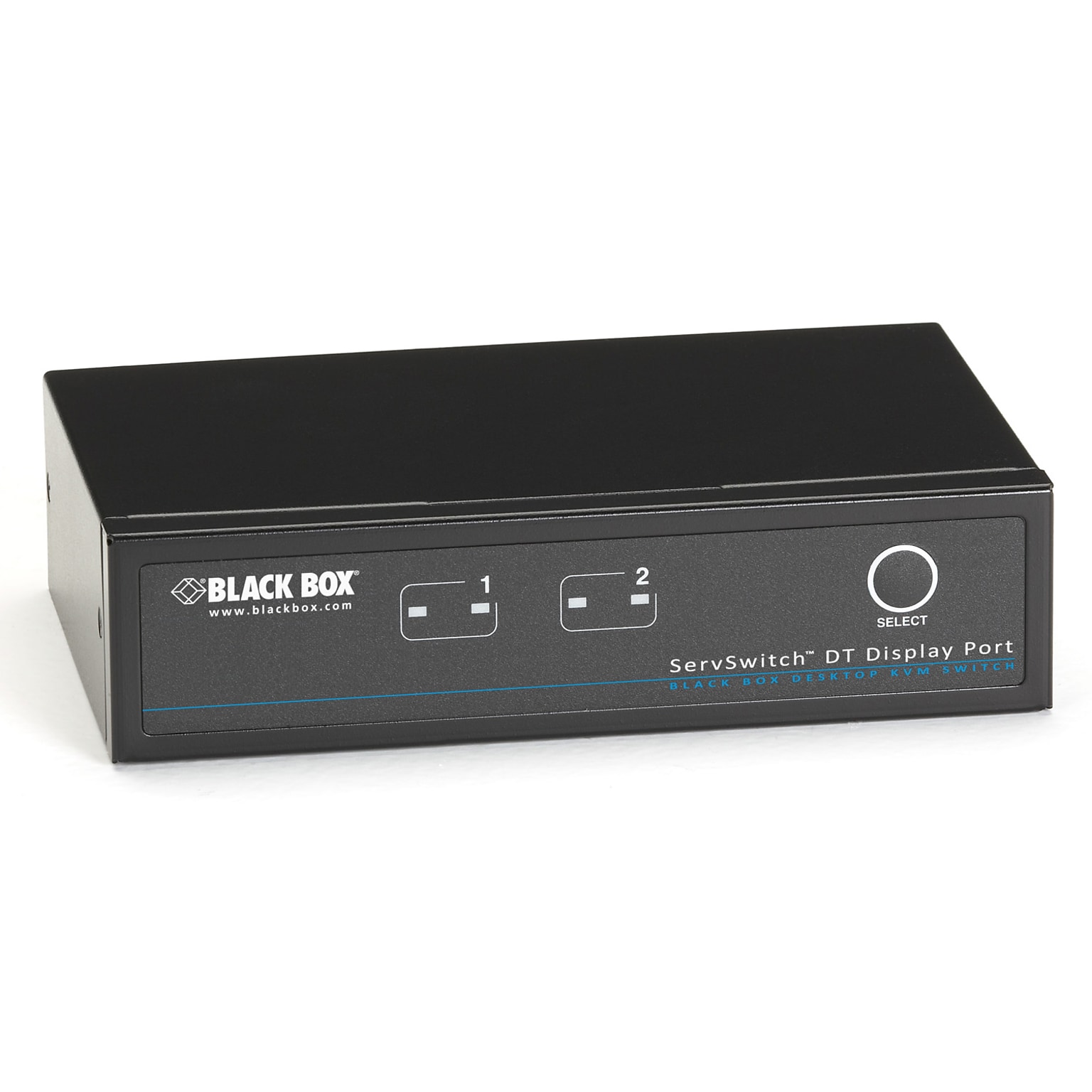 Black Box DT Series KVM Switch DT DisplayPort with USB and Audio - 2-Port (KV9702A)