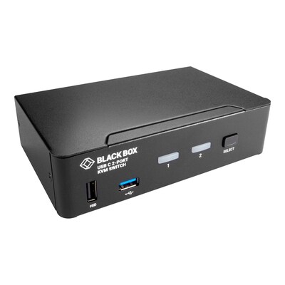 Black Box USB-C 4K KVM Switch, 2-Port (KVMC4K-2P)