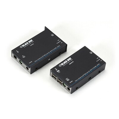 Black Box Wizard SRX KVM Extender, DVI-D, USB 2.0, Audio, Single-Access, CATx (ACU5501A-R4)