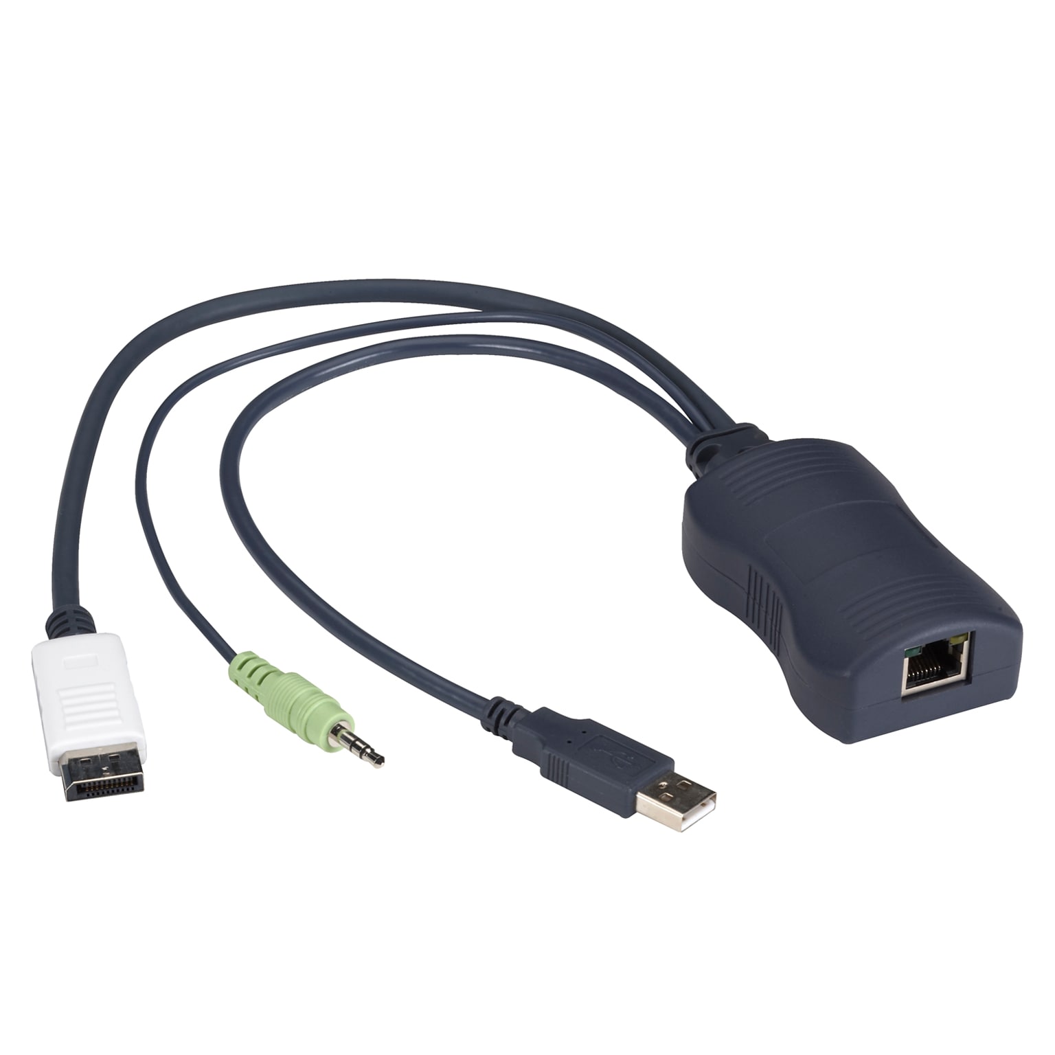 Black Box CX Series Server Access Module - DisplayPort, USB, and Audio, CATx (KV1408A)