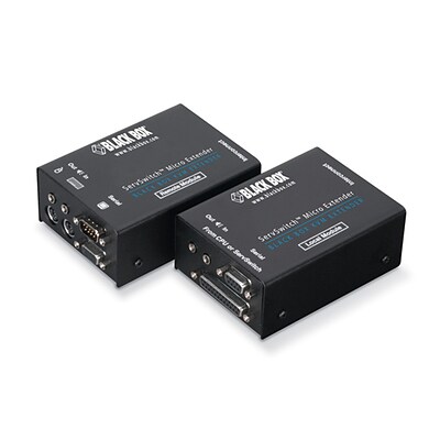 Black Box Micro KVM Extender, VGA, PS/2, RS232, Audio, Single-Access, CATx (ACU3022A)