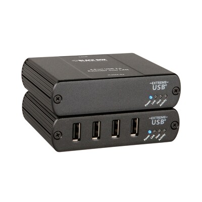 Black Box USB 2.0 Extender, CATx/LAN, 4-Port (IC408A-R2)