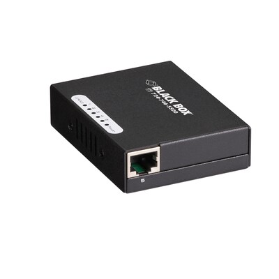 BlackBox LBS005 Series Fast Ethernet (100-Mbps) Switch - 10/100-Mbps Copper RJ45, USB Powered (LBS005A)
