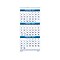 2022 House of Doolittle 26 x 12.25 Wall Calendar, White/Blue (3640-22)