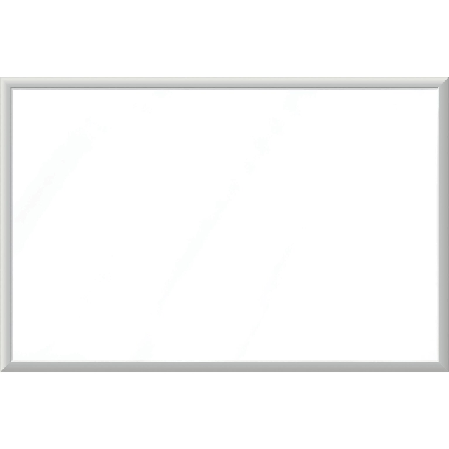 U Brands Dry-Erase Whiteboard, Aluminum Frame, 3 x 2 (694U00-04)
