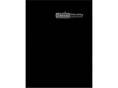 2022 House of Doolittle 8.5 x 11 Monthly Appointment Planner, Black (26002-22)