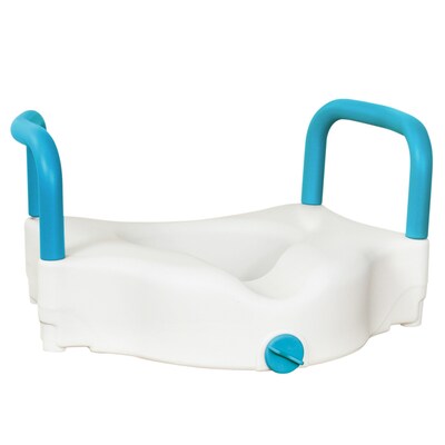 AquaSense 3-Way Raised Toilet Seat, 4 White (770-618)