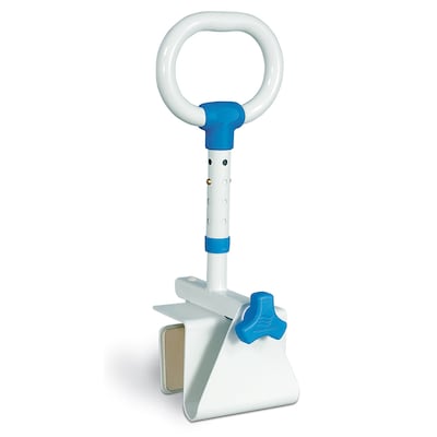 AquaSense Multi-Adjust Bathtub Safety Rail with Steel Construction, White (785-340)