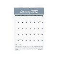 2022 House of Doolittle 31.25 x 22 Wall Calendar, Bar Harbor, Wedgewood Blue/Gray/White (334-22)