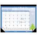 2022 House of Doolittle 13 x 18.5 Desk Pad Calendar, Seasonal Holiday Depictions, Multicolor (1396-22)