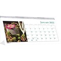 2022 House of Doolittle 4.5 x 8.5 Desk Calendar, Earthscapes Gardens, Multicolor (309-22)
