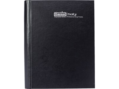 2022 House of Doolittle Executive, 8.5 x 11 Daily 4-Person Planner, Black (28292-22)