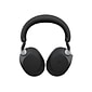 jabra Evolve2 85 UC, Stereo Bluetooth Wireless Headset with Charging Stand, USB-A, Black (28599-989-989)