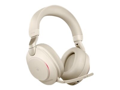 jabra Evolve2 85 MS Teams, Stereo Bluetooth Wireless Headset, USB-A, Beige (28599-999-998)