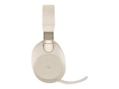 jabra Evolve2 85 MS Teams, Stereo Bluetooth Wireless Headset, USB-A, Beige (28599-999-998)