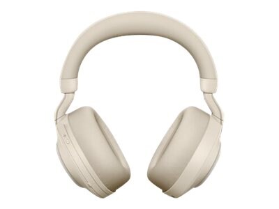 jabra Evolve2 85 MS Teams, Stereo Bluetooth Wireless Headset, USB-A, Beige (28599-999-998)