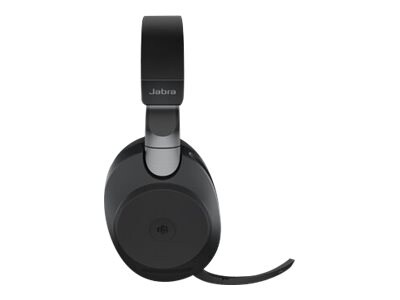 jabra Evolve2 85 MS Teams, Stereo Bluetooth Wireless Headset, USB-A, Black (28599-999-999)