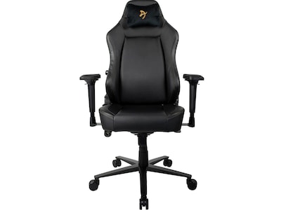 Arozzi Primo PU Ergonomic Racing Gaming Chair, Black/Gold (PRIMO-PU-GD)