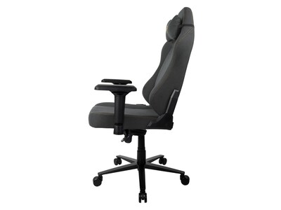 Arozzi Primo Woven Fabric Ergonomic Racing Gaming Chair, Black/Gold (PRIMO-WF-BKGD)