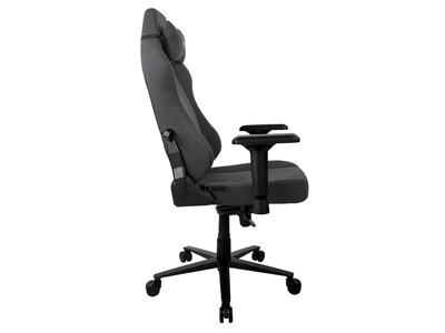 Arozzi Primo Woven Fabric Ergonomic Racing Gaming Chair, Black/Gold (PRIMO-WF-BKGD)