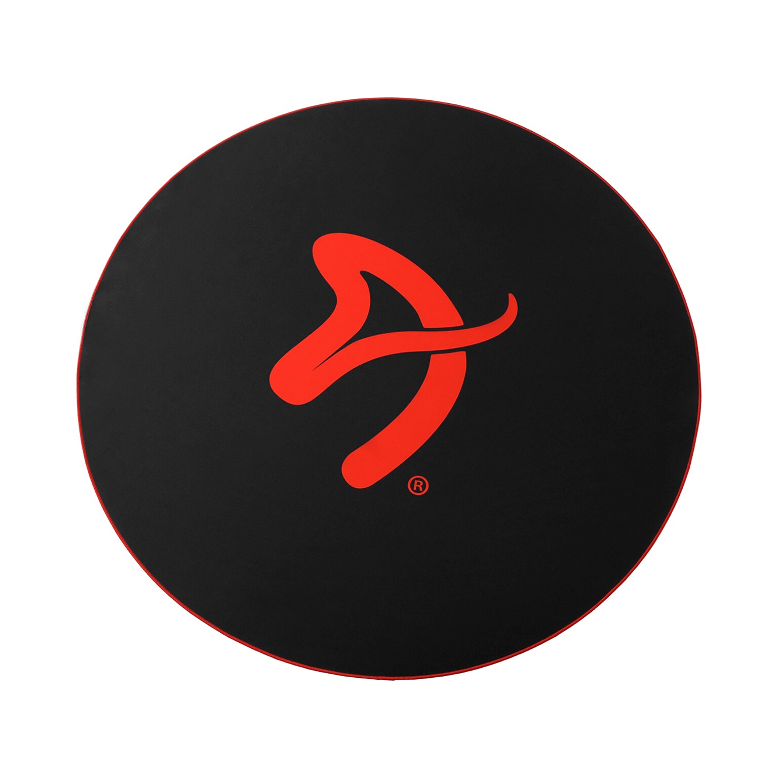 Arozzi Zona Hard Floor Chair Mat, Black/Red (AZ-ZONA-PAD-BR)