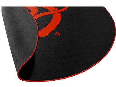 Arozzi Zona Hard Floor Chair Mat, Black/Red (AZ-ZONA-PAD-BR)