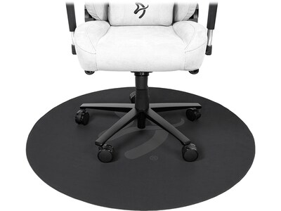 Arozzi Zona Hard Floor Chair Mat, Black/Gray (AZ-ZONA-PAD-BG)