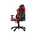 Arozzi Verona Junior Polyurethane Ergonomic Racing Gaming Chair, Black/Red (VERONA-JR-RED)