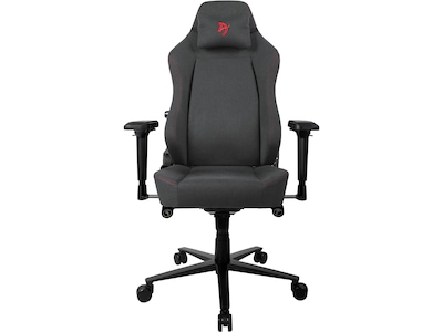 Arozzi Primo Woven Fabric Ergonomic Racing Gaming Chair, Black/Red (PRIMO-WF-BKRD)