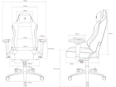 Arozzi Primo Woven Fabric Ergonomic Racing Gaming Chair, Black/Red (PRIMO-WF-BKRD)