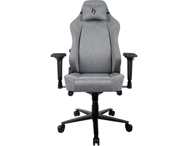 Arozzi Primo Woven Fabric Ergonomic Racing Gaming Chair, Gray/Black (PRIMO-WF-GYBK)