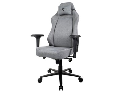 Arozzi Primo Woven Fabric Ergonomic Racing Gaming Chair, Gray/Black (PRIMO-WF-GYBK)