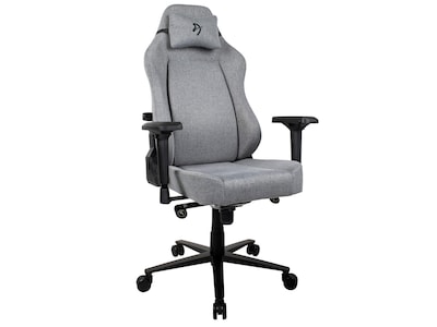 Arozzi Primo Woven Fabric Ergonomic Racing Gaming Chair, Gray/Black (PRIMO-WF-GYBK)