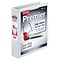 Cardinal Premier Heavy Duty 1 1/2 3-Ring View Binders, D-Ring, White (10310)