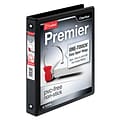 Cardinal ClearVue 1 3-Ring View Binders, Black (11101)