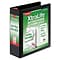 Cardinal XtraLife ClearVue 3 3-Ring Non-View Binders, D-Ring, Black (26331)