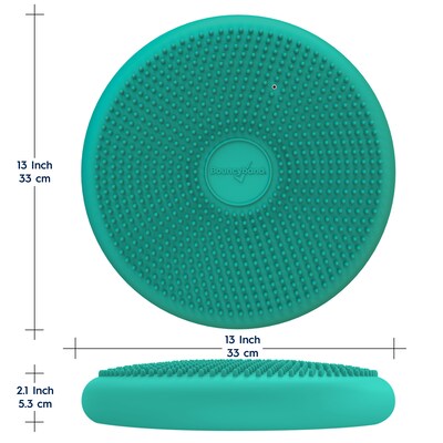 Bouncy Bands Big Sensory Wiggle Seat, Mint (BBAWS33GR)