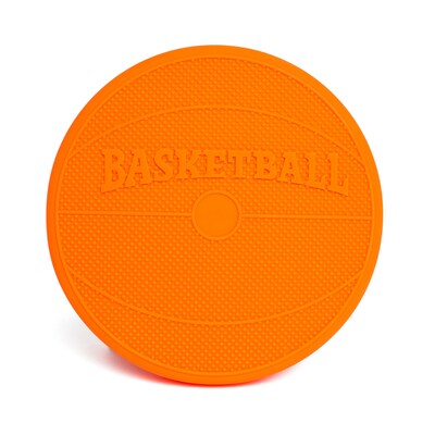 Bouncy Bands Basketball Sensory Wiggle Seat, Orange (BBAWSSBAOR)