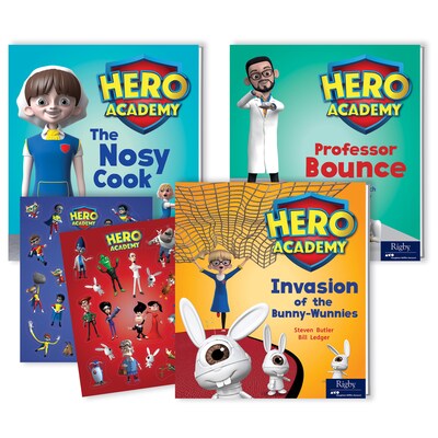 Hero Academy Parent Pack, Grade 2-3 (480L-540L), Paperback (9780358177760)