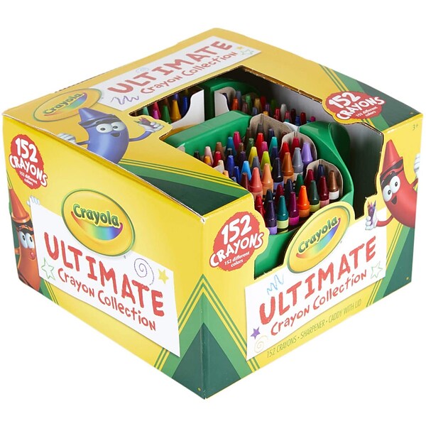 Crayola Kids' Colored Pencils, Assorted Colors, 50/Box (68-4050)