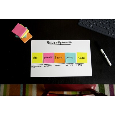 Post-it® Dry Erase Sheets, 7" x 11.3", 3/Pack (DEFSHEETS-3PK)