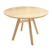 Safco Resi 42 Dia. Accent Table, Light Maple (1720NA)