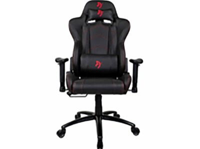 Arozzi Inizio Polyurethane Racing Gaming Chair, Black/Red (INIZIO-PU-BKRD)
